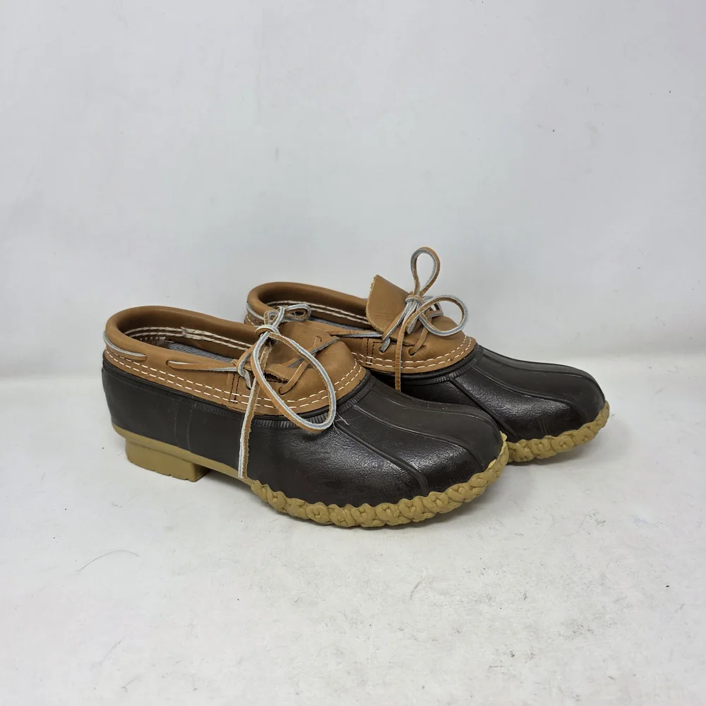 L.L. Bean Brown and Tan Women's Winter Boots Size 8